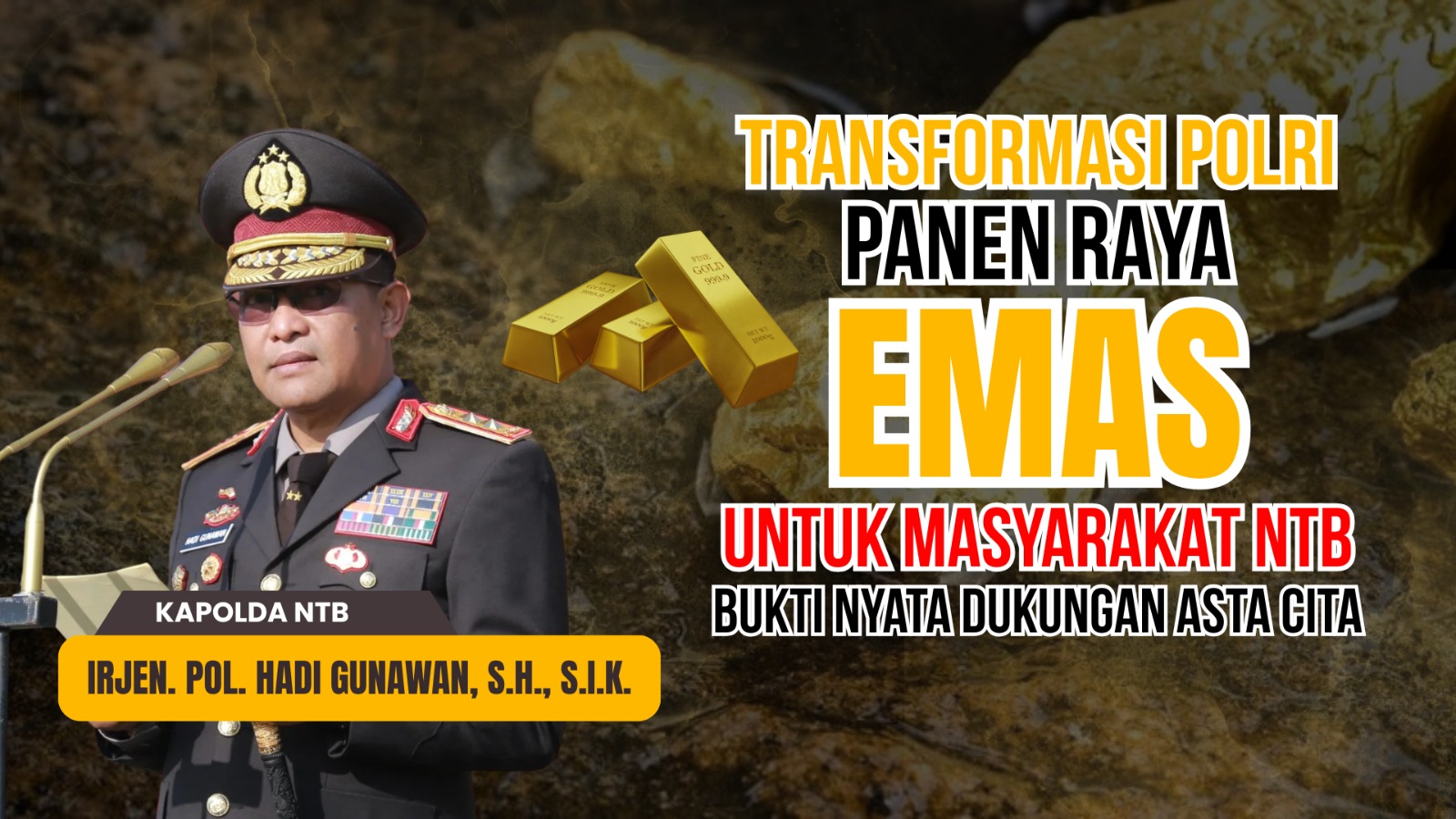 Program Percontohan Nasional: Inisiasi Kapolda NTB Sulap Penambang Ilegal Jadi Anggota Koperasi Kaya Raya