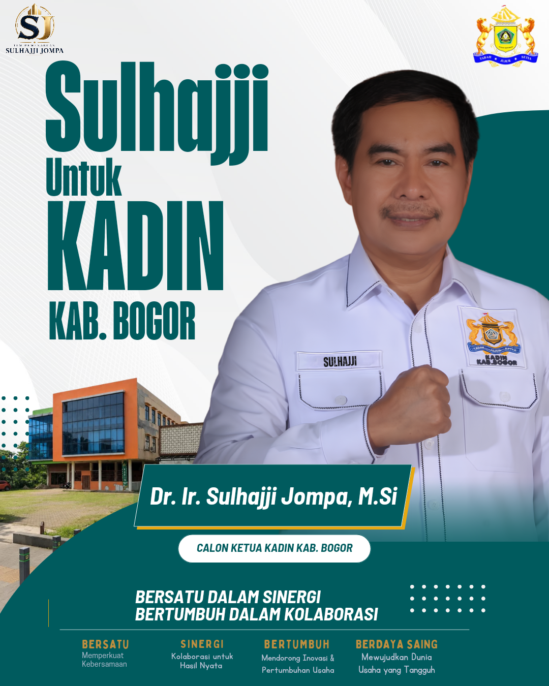 Satu Tujuan, Satu Langkah, Satu KADIN: Perjalanan dan Gagasan Sulhajji Jompa untuk Kabupaten Bogor