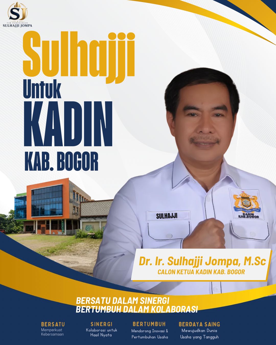 Maju Calon Ketua KADIN Kabupaten Bogor, Sulhajji Jompa Usung Visi Persatuan dan Kolaborasi Dunia Usaha